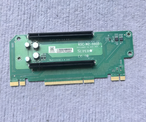 การ์ดไรเซอร์ RSC-W2-66G5ขนาด2U ฝั่งซ้าย WIO รองรับ PCIe 5.0จำนวน2สล็อต x16แบบพาสซีฟพร้อมใบรับรอง RoHS สำหรับเซิร์ฟเวอร์ Supermicro - Product Image 2