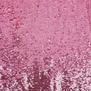 Rose 3mm Paillettes Arc-En-Ciel Tulle Stretch Broderie Lourde Paillettes Tissu - Product Image 6