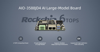 Kit de Desarrollo Rk3588 con RS485/CAN/PCIE Hailo 8 / DeepX M1 / RK1820 Módulo de Computación IA Expansión Rockchip Rk3588 Placa de Desarrollo