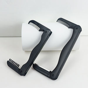 Kamanzi 도매 스테인레스 스틸 접는 눈썹 속눈썹 빗 프리미엄 금속 눈썹 트리머 - Product Image 4