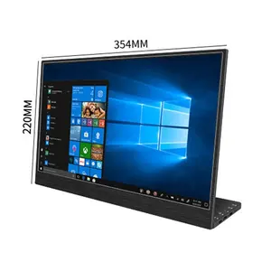 2020 הגעה חדשה 1920*1080 Ultra דק 15.6 אינץ HD MI LCD צג שולחן עבודה מסך צג עבור משרד/חדר ישיבות/ישיבות חדר