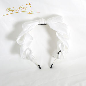 Diadema de Pelo con Hilo Estilo Lolita Japonesa de Tracy & Herry, Lindo Accesorio para el Cabello Estilo Chino, Diadema con Lazo - Product Image 5