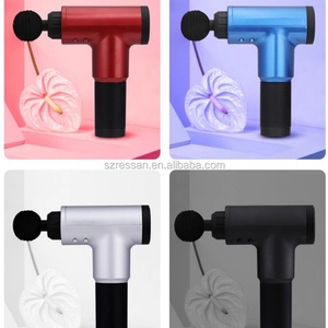 Potente Pistola de Masaje para Relajación, Masajeador Manual de Tejido Profundo para Espalda, Portátil Profesional con 6 Cabezales de Vibración - Product Image 2