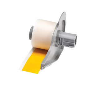 Ruban adhésif vinyle jaune toutes saisons compatible avec l'<span class=keywords><strong>imprimante</strong></span> <span class=keywords><strong>Brady</strong></span> BMP71, M71C-1000-595-YL, 57,6 mm * 15,2 m, adhésif permanent - Product Image 1