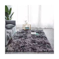 Tapis en fourrure PV moderne de style occidental abstrait vintage, moelleux et duveteux, de bonne qualité pour la maison, la voiture, le salon, le bureau