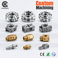 Pièces usinées CNC de précision OEM personnalisées en alliage d'aluminium, usinage 5 axes à haute tolérance pour équipement industriel/laiton