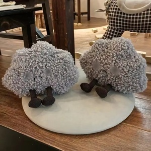 Divertido Peluche de Nube Pequeña con Pelo Rizado, Muñeco de Nube Triste, Figura de Peluche para Regalos de Festivales y Decoración del Hogar - Product Image 2