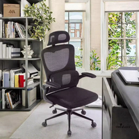 Chaise de bureau exécutive commerciale moderne Romance hauteur réglable rotation maille tissu matériel modèle BGY-011-LUX pour ordinateur
