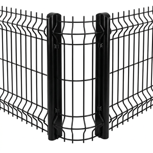 Valla de Malla Curva 3D, Valla de Alambre Soldado con Curvatura Triangular, Recubrimiento en Polvo Verde RAL6005, <span class=keywords><strong>Barrera</strong></span> de Seguridad para Proyectos de Infraestructura - Product Image 1