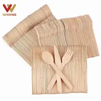 Winning - Multifunctional Biodegradable Bamboo Cutlery Set
