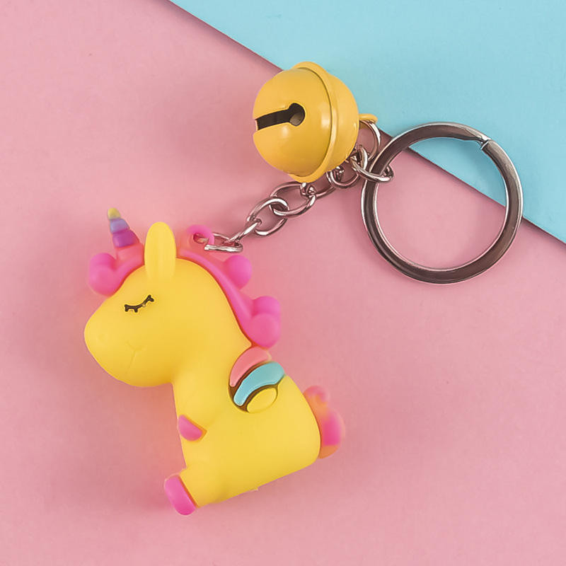 Bell unicorn yellow