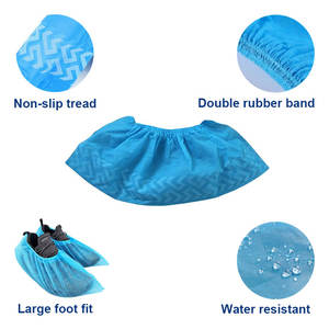 Durable Thicker Einweg-Vlies-Schuh überzug Atmungsaktiver, nicht gewebter, staub dichter Schuh überzug Einweg - Product Image 3