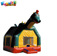 Juegos Inflables Personalizados para Niños Pequeños, Brincolines Inflables de Dinosaurio en Venta