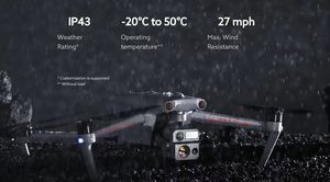 โดรน EVO MAX 4T V2 กล้องถ่ายภาพความร้อนอินฟราเรด มองเห็นในเวลากลางคืน ความละเอียด 8K ซูมออปติคอล 10 เท่า ระบบเรดาร์คลื่นมิลลิเมตรแบบปรับความถี่ได้ - Product Image 6