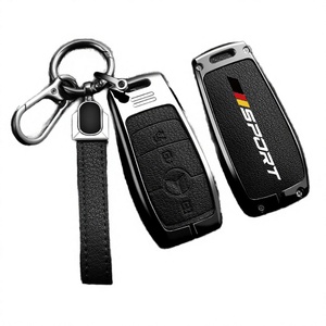 Funda de Aleación de Zinc para Llave de Coche BMW Serie 5, Serie 3, X1, X3, X4, X5, X6, X2, Serie 1, con Correa de Cuero - Product Image 4