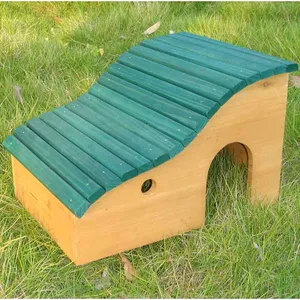 SDHC005 Hamster Wooden cage Hamster Cage for Sale Small Animal House with Window for Guinea Pig Wholesales