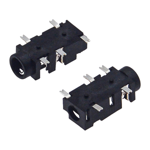 PJ-327E Conector de Audio Estéreo de 3.5mm, Montaje SMT de 5 Pines para PC/Computadora, Carcasa de Plástico, Conector Hembra - Product Image 5