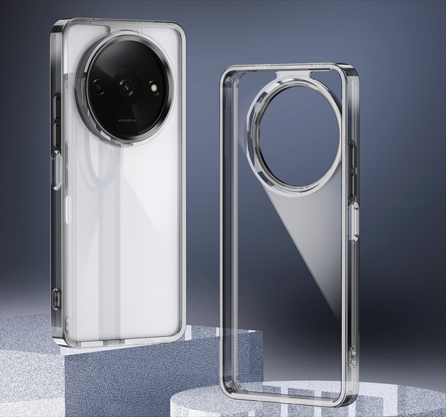 For Redmi A3 Transparent Tpu+acrylic Phone Cover New Arrival Mobile Phone Bags and Cases for Redmi A3