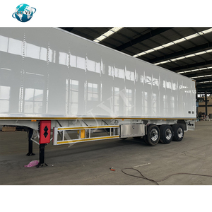 Camion frigorifique semi-<span class=keywords><strong>remorque</strong></span> de haute qualité 30-40T, grand fourgon frigorifique, semi-<span class=keywords><strong>remorque</strong></span> à caisse - Product Image 3