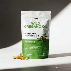 ซอฟต์เจลน้ำมันออริกาโนและแบล็คซีด สูตรเข้มข้นสองเท่า OEM/ODM - 400 มก. ต่อแคปซูล เสริมด้วยสารสกัดจากใบมะกอก - Product Image 4