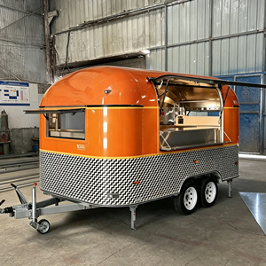 Nouvelle conception de camion de cuisine mobile en acier inoxydable et aluminium pour café, restauration rapide, crème glacée, traiteur, four, norme américaine - Product Image 1