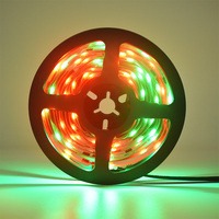 Bande lumineuse LED 5050 RGB double couche PCB 30 LED 10 mm 10 pixels pour éclairage dynamique de scène, KTV, bar et projets d'ambiance
