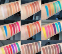 Nouvelle Arrivée Palette de Fards à Paupières Vegan 63 Couleurs Longue Tenue Effet Mat Pailleté Multi-usages Finition Métallique Vente en Gros
