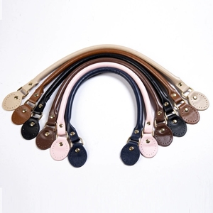 Cinghie per Borse in Pelle PU alla Moda, <span class=keywords><strong>Tracolla</strong></span> Corta in Tinta Unita, Accessori Fai-da-Te per Borse Artigianali - Product Image 1