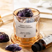 Diffuseur de pierre d'aromathérapie en cristal de roseau de qualité supérieure