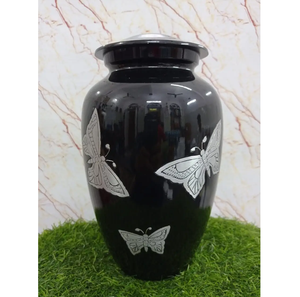 Urnas de cremación de latón de aluminio grandes de alta artesanía más vendidas, urnas de Metal americanas de calidad para adultos, suministros funerarios - Product Image 3