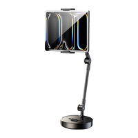 Personalizado Oneday YH15 360 °   Soporte Giratorio para Tablet de Escritorio con Brazo Largo, Base Estable, Ajustable, para Oficina, Hogar y Transmisiones en Vivo