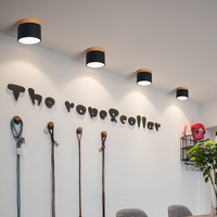 Plafonnier LED moderne nordique à montage ouvert pour intérieur, éclairage simple pour chambre, couloir, balcon, entrée