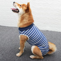 Kamuflaj Desenli Evcil Köpek İyileşme Tulumu Modal Esnek Cerrahi Tulumu Arka Kapatmalı Bodysuit Ameliyat Sonrası Kullanım İçin