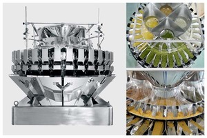 Peseuse modulaire à 32 têtes multi-têtes mélangeant la <span class=keywords><strong>machine</strong></span> d'emballage de poisson sec pour aliments secs <span class=keywords><strong>et</strong></span> légumes <span class=keywords><strong>Machine</strong></span> d'emballage automatique de céréales - Product Image 4