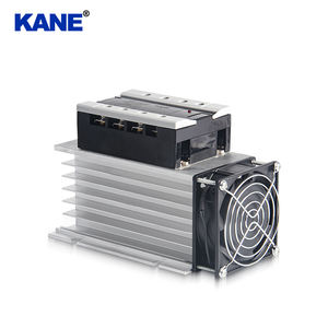 Трехфазное твердотельное реле KANE, конструкция раскладушки 10A 25A 40A 60A 80A <span class=keywords><strong>100A</strong></span> 120A, контроль переменного тока <span class=keywords><strong>3</strong></span> фазы SSR 25AA 40AA 380VAC - Product Image 1