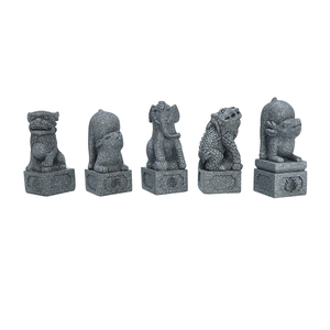 Các loại động vật khác nhau trang trí sân vườn đá tượng cho trang trí bàn nhà - Product Image 1