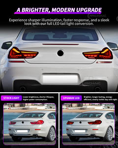 Luz trasera LED roja automática arcaica para <span class=keywords><strong>BMW</strong></span> 6 Series F06 F12 F13 2011-2018 640i/<span class=keywords><strong>640d</strong></span>/650i/M6 Plug + Play luces traseras de diseño de fábrica - Product Image 5