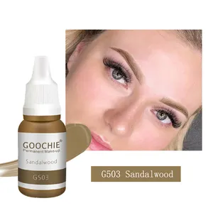 Goochie Pigmentos Micropigmentacion 15ml PMU kalıcı makyaj dövme mürekkep