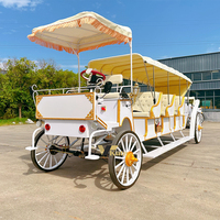 Calèche de tourisme de haute qualité / Calèche sans chevaux de type Cendrillon à vendre