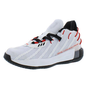 Zapatillas de Running Unisex Adidas Dame 7 Color Blanco/Negro/Carcelén |   100% Auténtico - Product Image 1