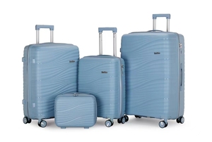 COLORIDO 2025 Moda PP Juegos de equipaje Venta caliente Trolley case Impermeable Sin ruedas ruidosas Maleta de equipaje - Product Image 5