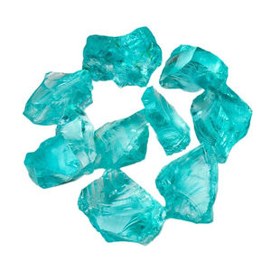 Kleur Ijs Blauw Massief Buiten Glas Steen Onregelmatige Decoratie Tuin Aquarium Bodem Landschapsarchitectuur Lichtblauw Groen - Product Image 3