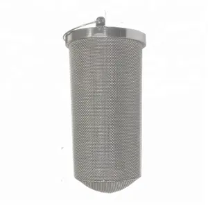 Stainless steel wire mesh punching filter basket