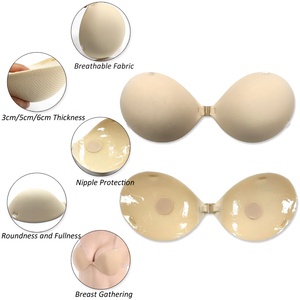 Reggiseno adesivo <span class=keywords><strong>Push</strong></span> <span class=keywords><strong>up</strong></span> <span class=keywords><strong>senza</strong></span> <span class=keywords><strong>spalline</strong></span> in Silicone <span class=keywords><strong>senza</strong></span> schienale reggiseno adesivo in Silicone reggiseno autoadesivo - Product Image 5