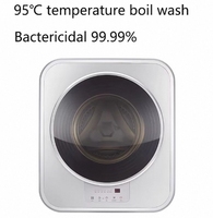 Wall-mounted Smart 3kg Front Loading Mini Laundry Washer & Dryer Washing Machine Boats Trailers Camper Caravan & Marine RVs