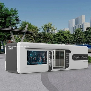 Estación Inteligente Funcional para la Ciudad, Nuevo Baño Público, Baño Multifuncional, Conveniencia Inteligente, Casa Compartida Inteligente - Product Image 1