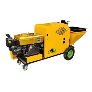 高品质新型大功率柴油双筒式柱塞砂浆喷涂机