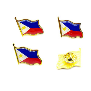 Pins de Solapa con Bandera Nacional Moderna al por Mayor, Insignias de Esmalte con Recubrimiento Epóxico y Cierre de Mariposa, Pins Metálicos de Países del Mundo - Product Image 6