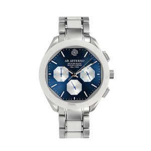Reloj de Cuarzo Impermeable de 40 mm para Hombre, Marca Italiana de Moda de Lujo, Cronógrafo Marino de Acero Inoxidable de 18 mm, Último Modelo en Venta - Product Image 1