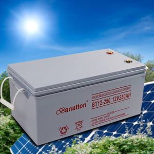 Batterie solaire, 10 V, 12V, 250ah, avec stockage hermétique, Accu Aki banderole, Agm, hong kong, CE - Product Image 2